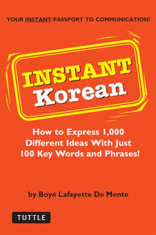 Instant Korean - cover