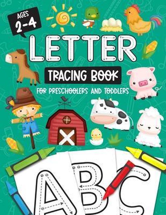 Letter Tracing Book for Preschoolers and Toddlers, Studio Kids