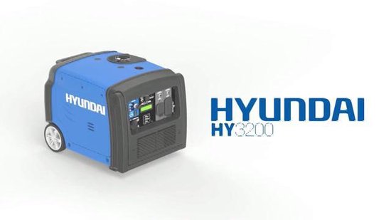 Groupe électrogène / onduleur à essence Hyundai HY3200SEi 3200W