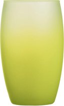Luminarc Frost - Glazen - Groen - 36cl - (set van 6) En Yourkitchen E-kookboek - Heerlijke Smulrecepten