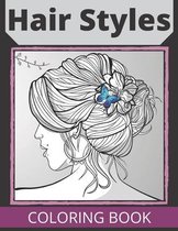 hair style coloring book