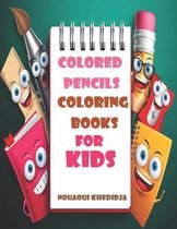 Colored Pencils Coloring Books For Kids