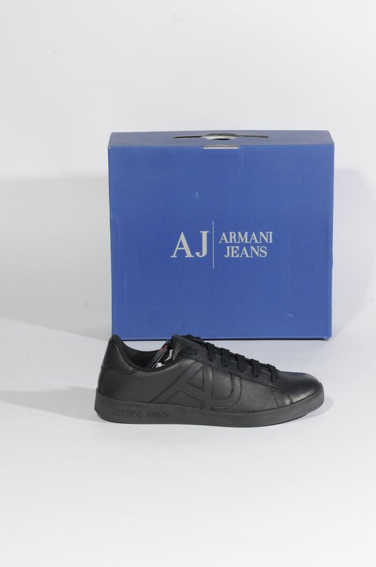 ARMANI JEANS - Sneaker Heren - Zwart - Maat 40 | bol.com