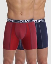 DIM 3D Flex Air Heren Boxershort-2-Pack-Rood/Blauw-Maat XXL