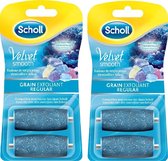 Scholl Velvet Smooth Verwisselbare Roller Regular - 2 X 2 stuks- Eeltverwijderaar4st