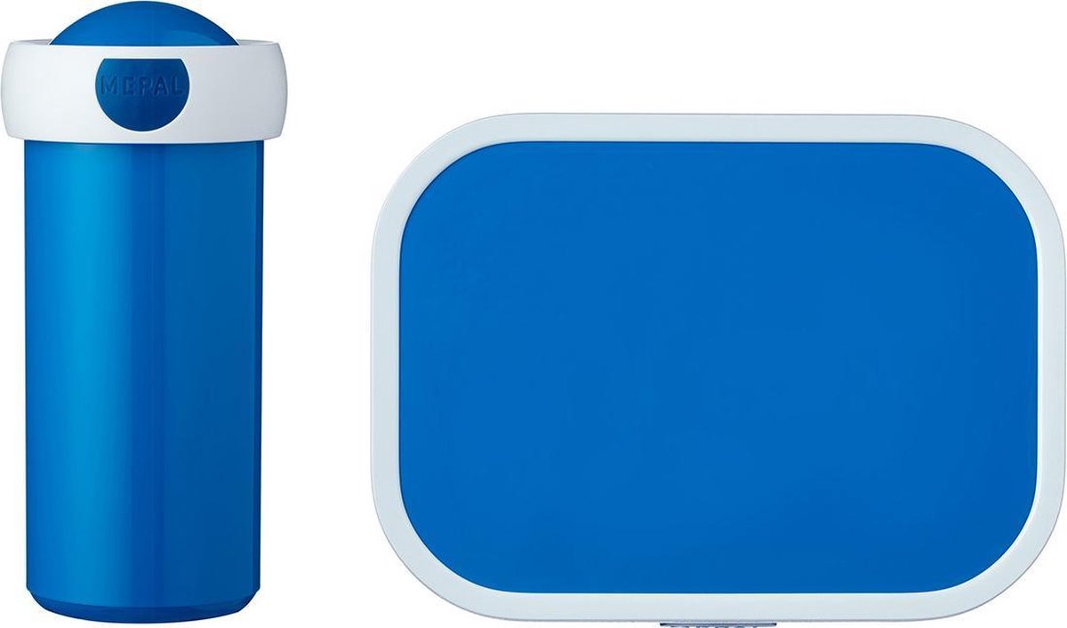 Mepal Campus Lunchset Schoolbeker en Lunchbox - Blauw