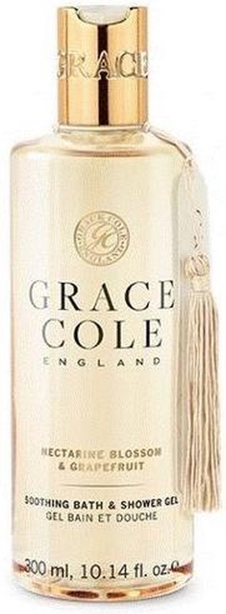 Goedkoopste Grace Cole Bath & Shower gel 300 ml Nectarine Blossom & Grapefruit