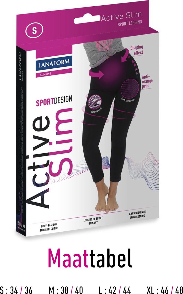 Active Slim – Legging anti-cellulite pour le sport