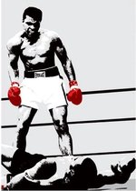 Pyramid Muhammad Ali Gloves Kunstdruk 60x80cm Poster - 60x80cm