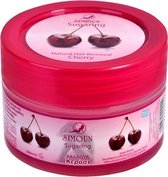 Simoun Sugar Wax Cherry 300g - Ontharingswax- Striphars - Suikerhars