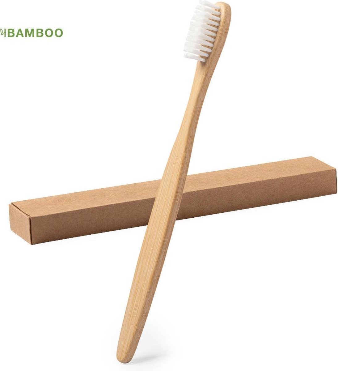 Goedkoopste Bamboe tandenborstel - biologisch - duurzaam cadeau - duurzaamheid