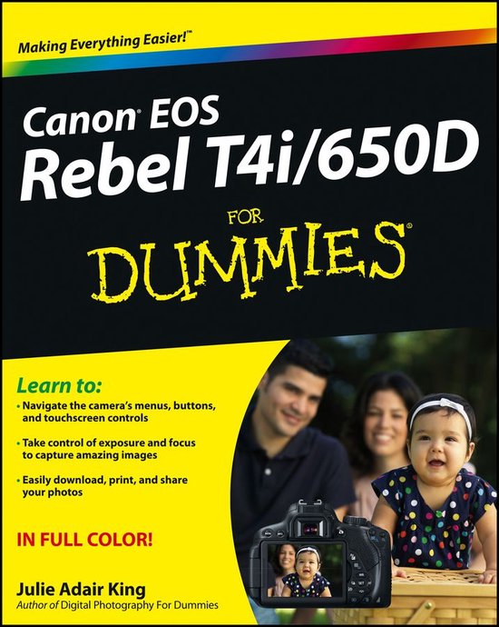 Canon EOS Rebel T4i/650D For Dummies - cover