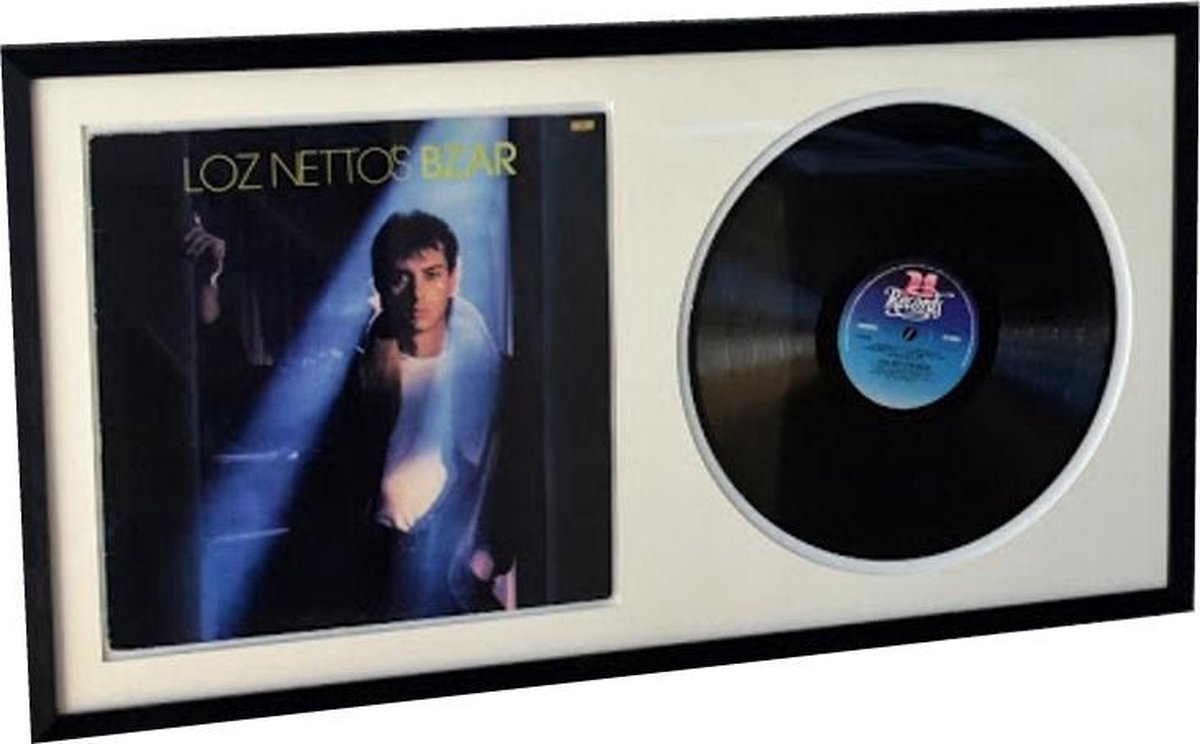 Vinyl lp platen wissellijst design - inlijsten LP vinyl plaat en hoes in 1  -... | bol.com