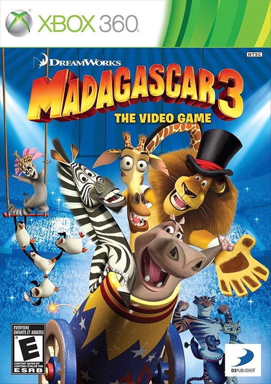 D3P Madagascar 3 - Flucht durch Europa (XBox 360) | Jeux | bol.com