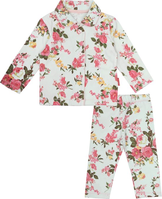 pyjama meisje Romatic Flower 68-74 | bol.com