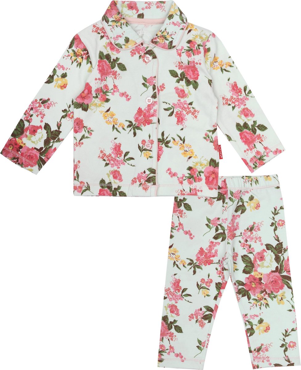 Hub dok Koe Claesen's baby pyjama meisje Romatic Flower 68-74 | bol.com