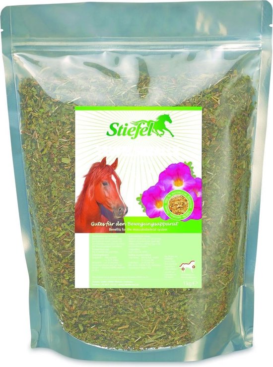 Stiefel Duivelsklauw zak/gesneden 1 kg gesneden Paarden Supplementen Stiefel Duivelsklauw zak/gesneden 1 kg gesneden Paarden Supplementen