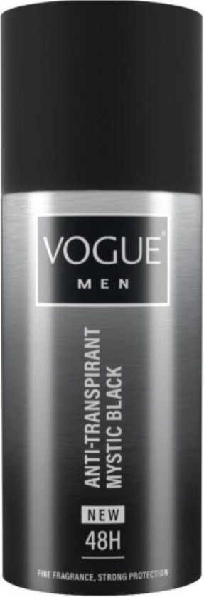 Vogue Men Parfum Deodorant Mystic Black Voordeelverpakking | bol