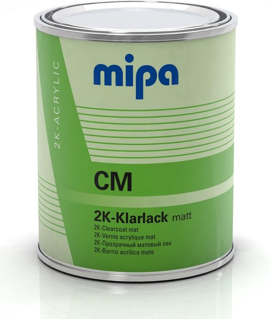 Mipa 2K-HS- Blanke lak mat CCM