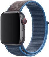 Wabando Nylon Band Exhibit Pacific compatibel met Apple Watch 41/40/38 mm