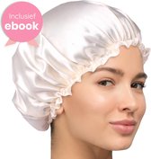 DOCH® Satijnen Slaapmuts - Slaapmuts - Satijn - Volwassenen - Dames - Satin Bonnet - Satijnen Bonnet - Krullend Haar Producten