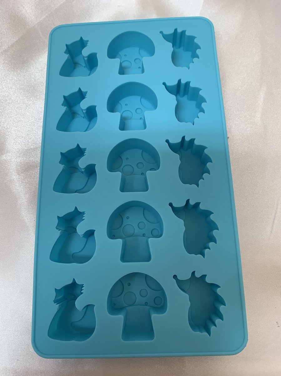 Moule En Silicone Automne - Champignons & Hérissons Pour Bougies 3D, Plâtre, Savon | DIY Créatif