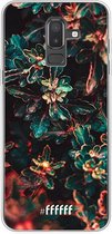 Samsung Galaxy J8 (2018) Hoesje Transparant TPU Case - Ornament #ffffff