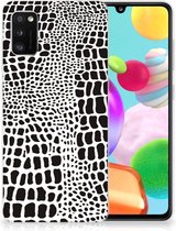 Beschermhoesje Geschikt voor Samsung Galaxy A41 Smartphone hoesje Slangenprint