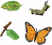 Safari Speelset Levenscyclus Monarchvlinder Junior 4-delig