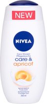 Nivea - Care & Apricot Shower Cream - Sprchový krém - 250ml
