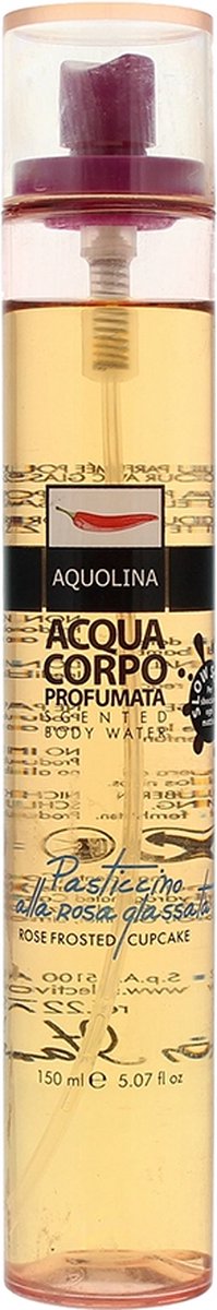 Aquolina Rose Frosted Cupcake Scented Body Water Spray 150ml