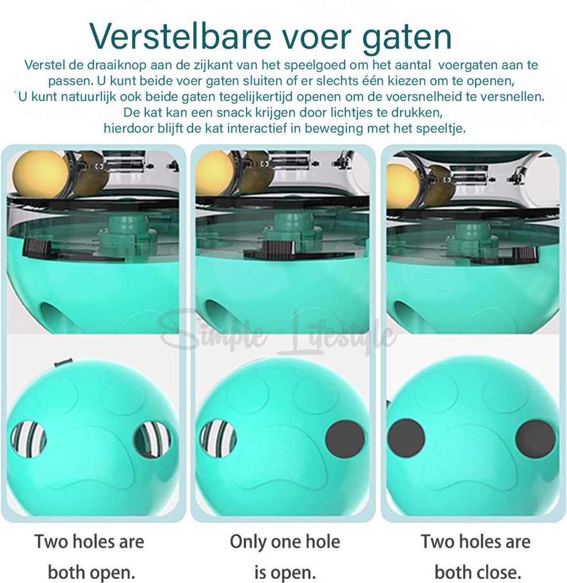 Rollende Voerpuzzel Snack Roll | Cats & Things