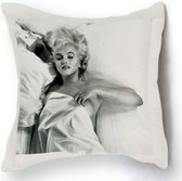 Marilyn Monroe kussenhoes. Sierkussenhoes Marilyn / Stevige kussenhoes 45x45