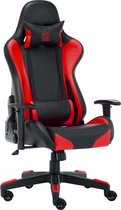 LC Power Sentinel - E-Sports - Game stoel - Ergonomisch - Bureaustoel - Verstelbaar - Racing - Gaming Chair - Zwart / Rood