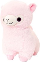 Alpaca pluche knuffel Roze 25cm | Lama Plush Toy | Speelgoed Knuffeldier voor kinderen jongens meisjes | Cadeau Kado | Dierentuin Dieren Knuffeltje | Extra zacht en lief