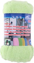 Lifetime Clean Schoonmaakspons 18 X 8 X 4 Cm Microvezel Groen