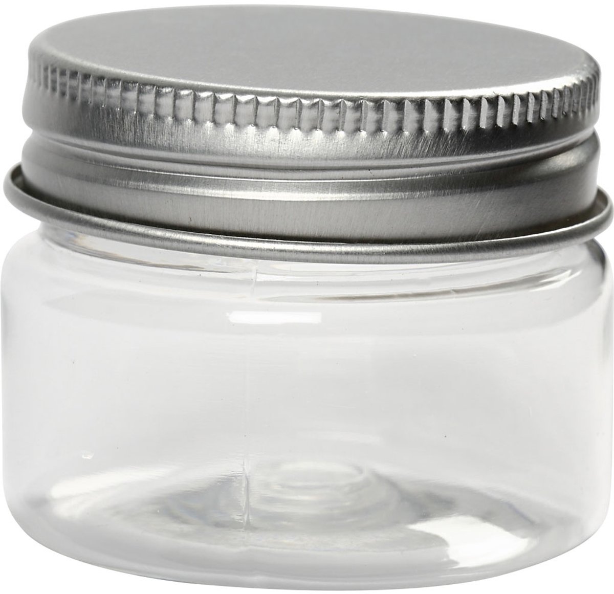 Creotime Pot Met Schroefdop 35 Ml Transparant 10 Stuks