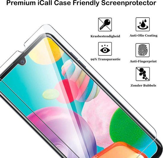 Verre de protection d'écran Samsung A41 - Protection d'écran Samsung Galaxy A41 - Protection d'écran Samsung A41 - Protection d'écran 3x Samsung A41