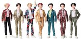 Mattel BTS Bangtan Boys Idol Pop 29cm 7-Pack 33x81cm