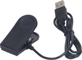 Voor Garmin Forerunner 30 & 35 USB-kabelhouder Oplaadstation (zwart)