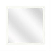 Spiegel met Luxe Aluminium Lijst - Wit - 40x40 cm