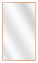 Spiegel met Luxe Aluminium Lijst - Beuken - 20x50 cm