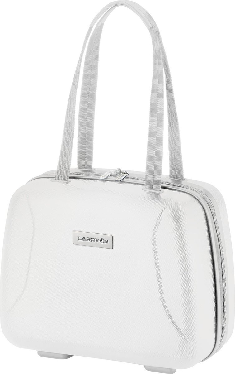 CarryOn Skyhopper Beautycase 13 Ltr - Make up Koffer - Luxe Toilettas - Cijferslot - Maat: 33,5 x 28 x 18 - Wit