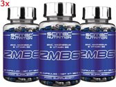 Scitec Nutrition - ZMB - Zinc, Magnesium en Vitamine B6 - 60 capsules - 60 porties - 3x potten van 60 capsules
