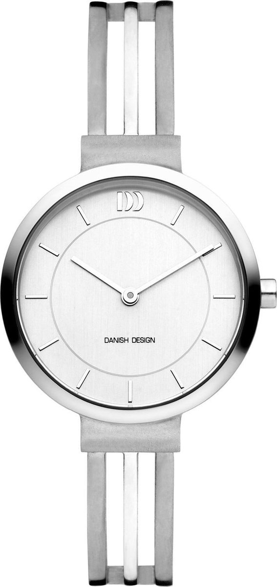 Danish Design horloge Tiara Silver Stripe IV62Q1277 - Silver - Analog