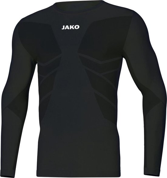 Jako - Longsleeve Comfort 2.0 Junior - Shirt Comfort 2.0 - XXS - Zwart