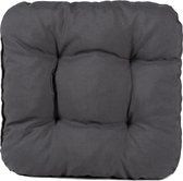 Stoelkussen Comfort Antraciet 40 x 40 x 8 cm
