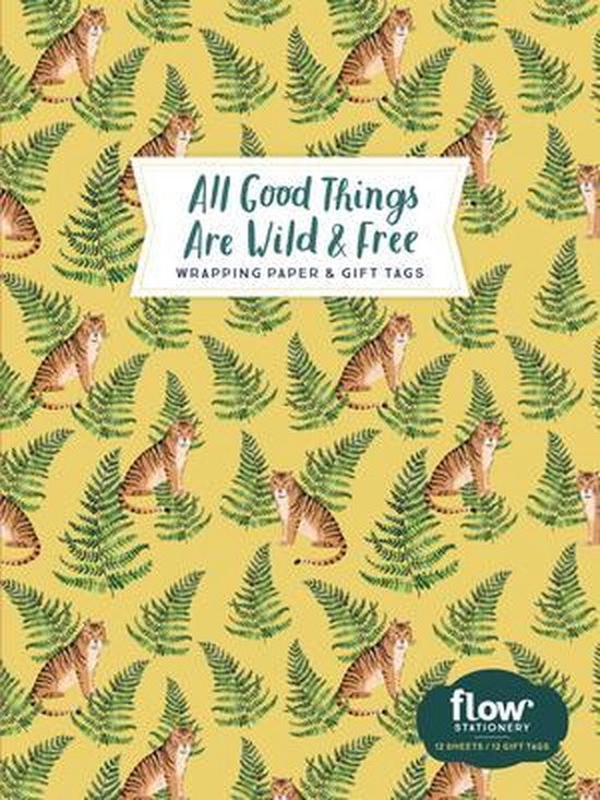 All Good Things Are Wild and Free Wrapping Paper and Gift Ta ... - cover