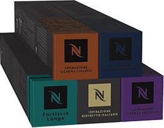 Nespresso Intens Pakket - 50 Capsules