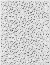 Creative Expressions 3D Embossing Folder - Patroon met druppels - A5